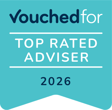 VouchedFor Top Rated Adviser 2026